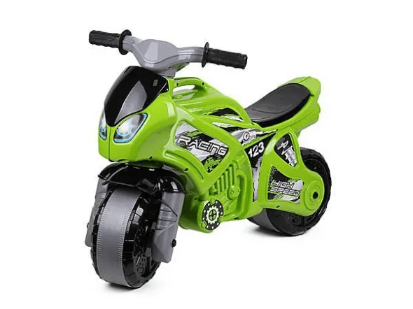 Детский мотоцикл-толокар Технок 5859 Салатовый (42941)