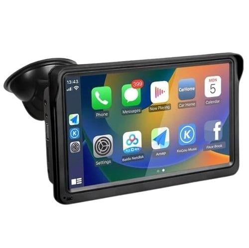 Автомагнитола мультимедийная Hippron B600W 7"/Wi-Fi/USB/AUX/Carplay/Android Auto