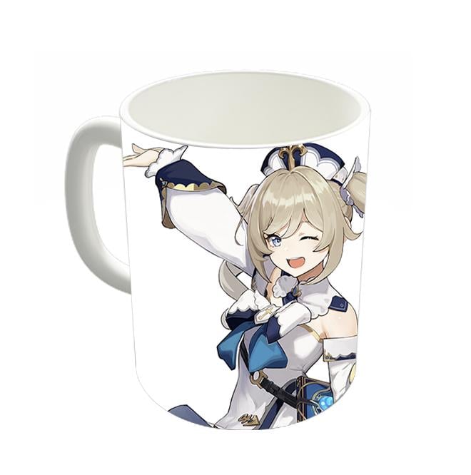 Чашка Барбара Геншин импакт Genshin Impact Белый (z1473)