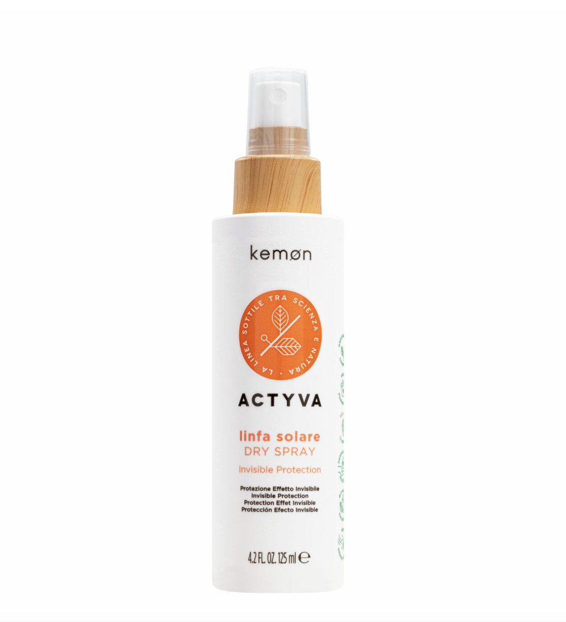 Спрей для волосся захист від сонця Kemon Actyva Linfa Solare Dry Spray 125 мл (0248106)