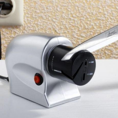 Электрическая точилка для ножей и ножниц Electric Knife Sharpener станок для заточки лезвий - фото 8