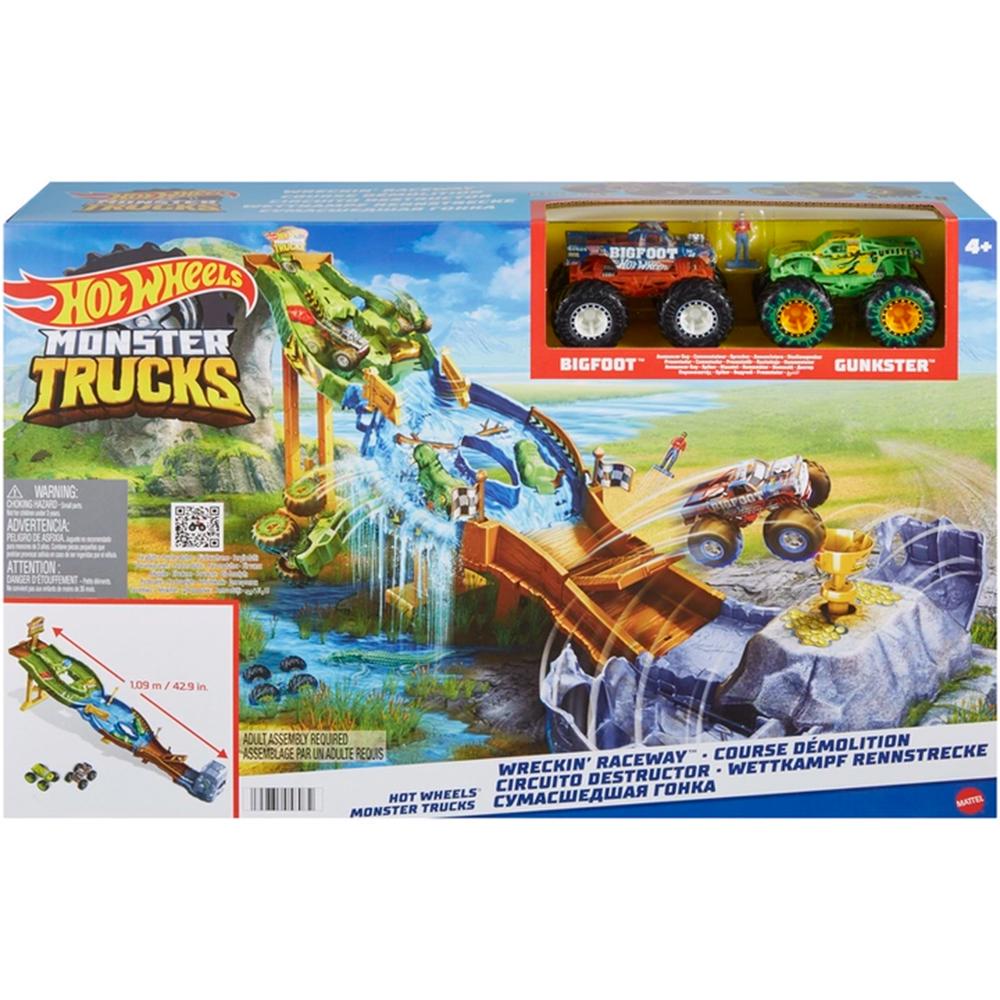 Набор игровой Hot Wheels Гонки титанов серии Monster Trucks (HGV12) Набор игровой Hot Wheels Гонки титанов серии Monster Trucks (HGV12)