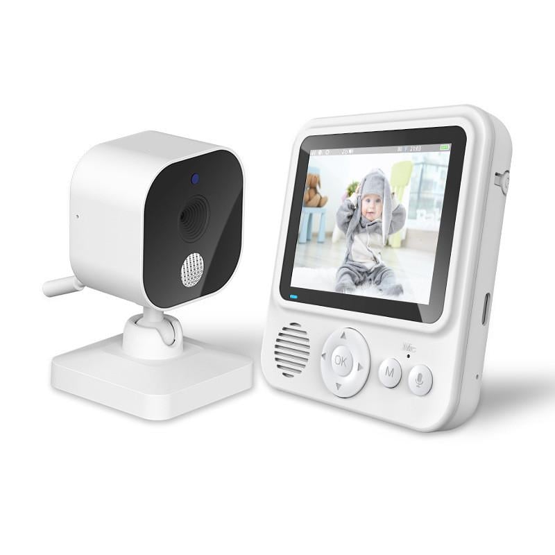 Видеоняня ABM900 Baby Monitor с ночным видением двухсторонней связью и термометром 2,8" (2899312033)