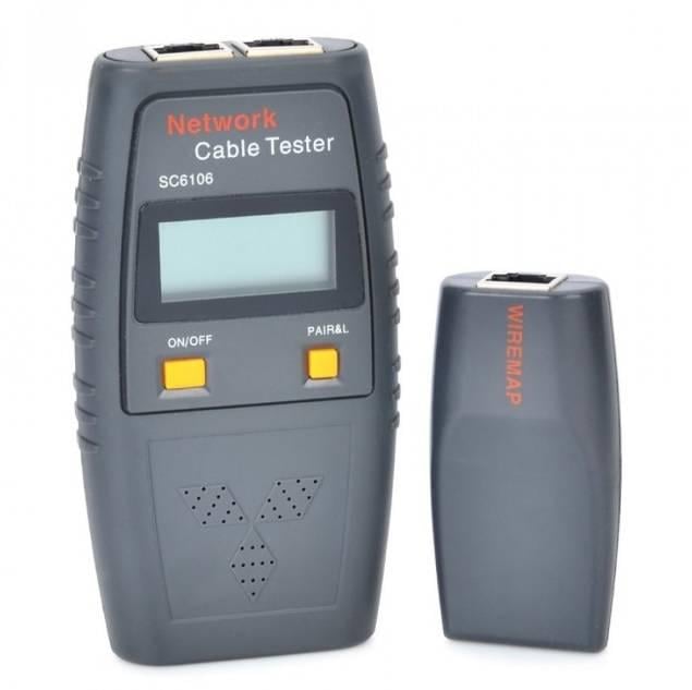 Тестер кабельний Merlion SC-6106 RJ-45 (31907)