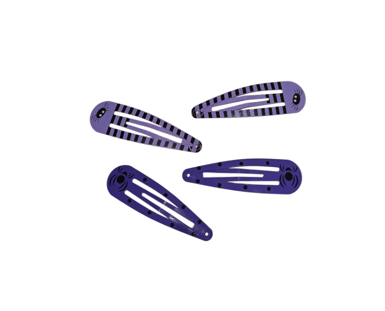 Заколки на Хелловін з принтом One size Фіолетово-чорний (703161) Заколки на Хелловін з принтом One size Фіолетово-чорний (703161)