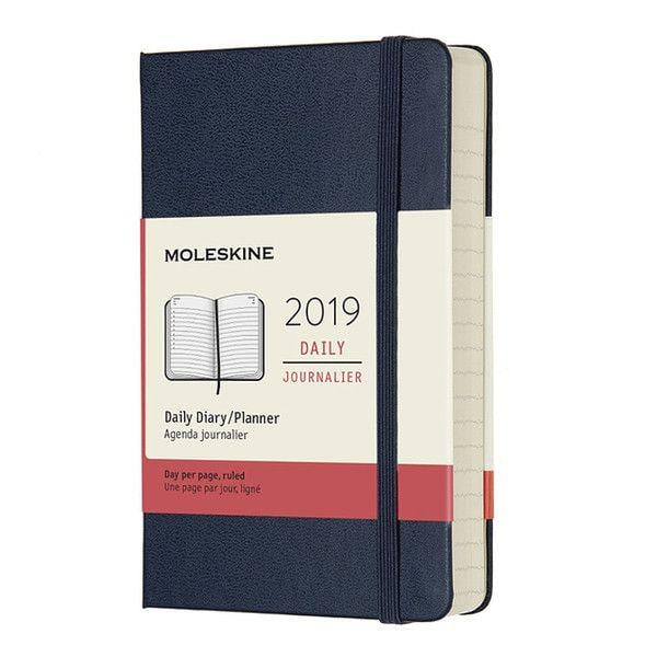 Ежедневник Moleskine 2019 маленький Синий (DHB2012DC2Y19) - фото 1