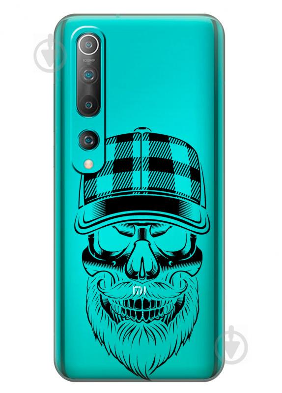 Силіконовий чохол iSwag для Xiaomi Mi 10 Бородатий череп (KS2651) Силіконовий чохол iSwag для Xiaomi Mi 10 Бородатий череп (KS2651)