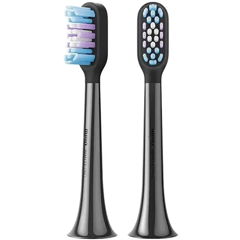 Насадки для зубной щетки Mijia Sonic Electric Toothbrush T301 T302 T501 Heads 2 Pack Standart MBS307 BHR6828CN Black 