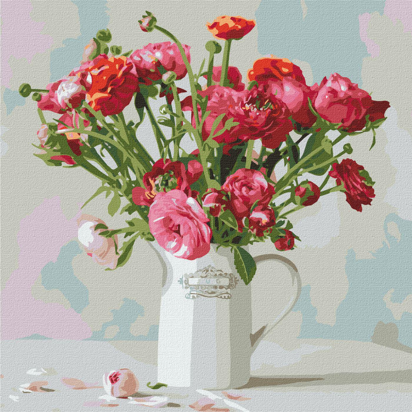 Картина по номерам Идейка Грациозная нежность 40x40 см (КНО2956)