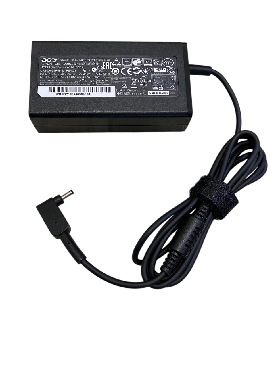 Блок живлення для ноутбука Acer 19V 3 42 A 3 0х1 0 мм (2572472840)