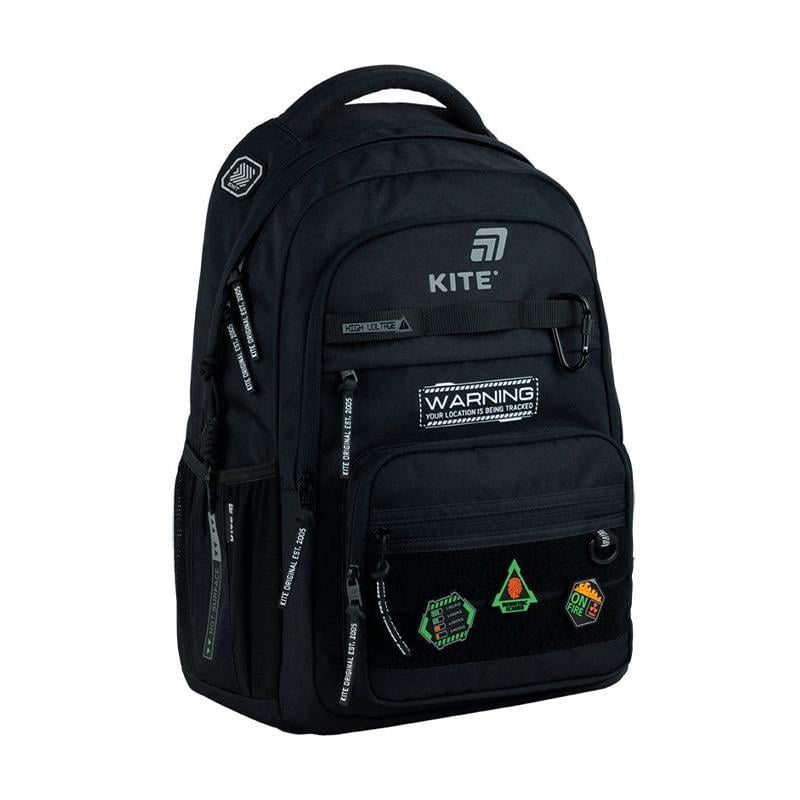 Рюкзак KITE Education teens 45x31x15,5 см 21 л Черный (K25-1019L-2)
