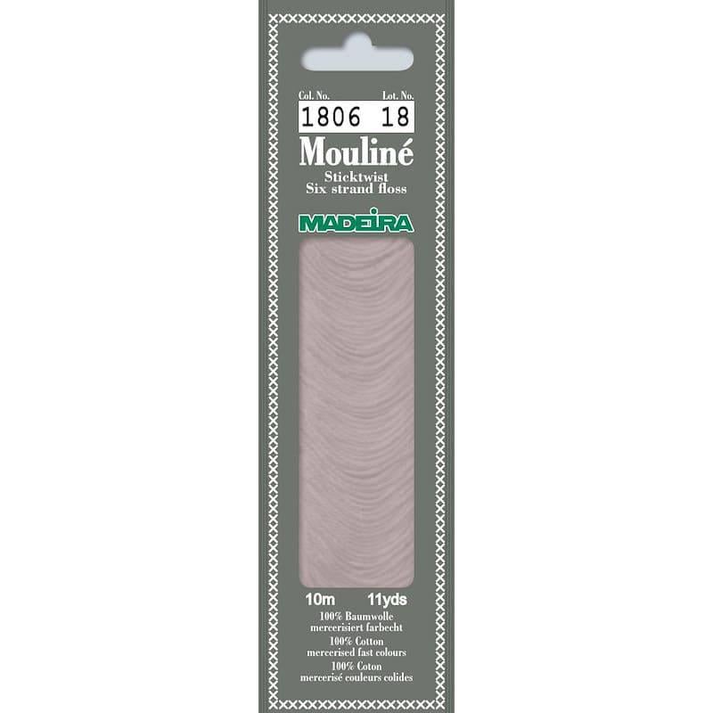 Нитки муліне Madeira 1806 Mouline Сірі черепашки Нитки муліне Madeira 1806 Mouline Сірі черепашки