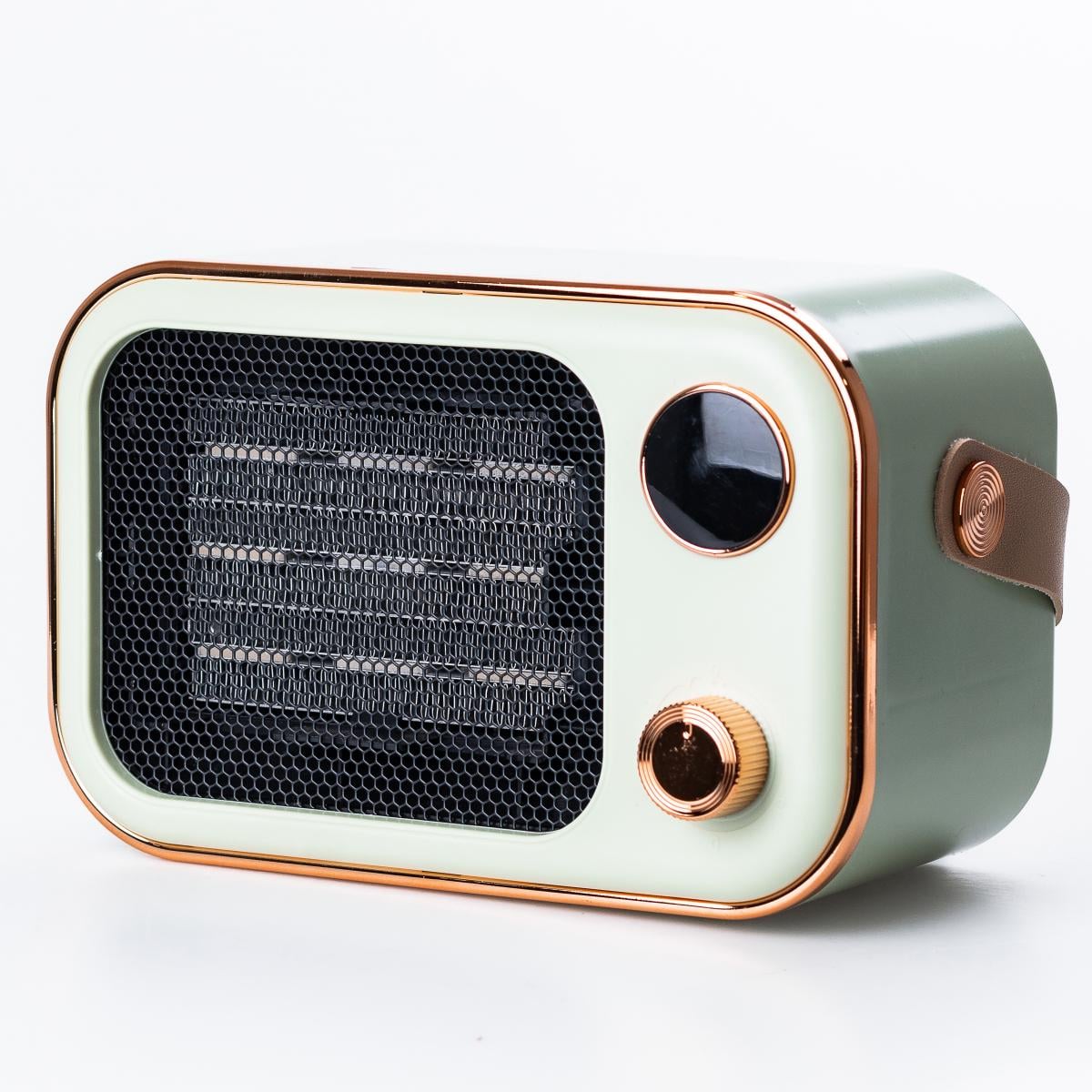 Тепловентилятор портативный 1200 Вт с нагревательным керамическим элементом Зеленый (HPAQL039GR)