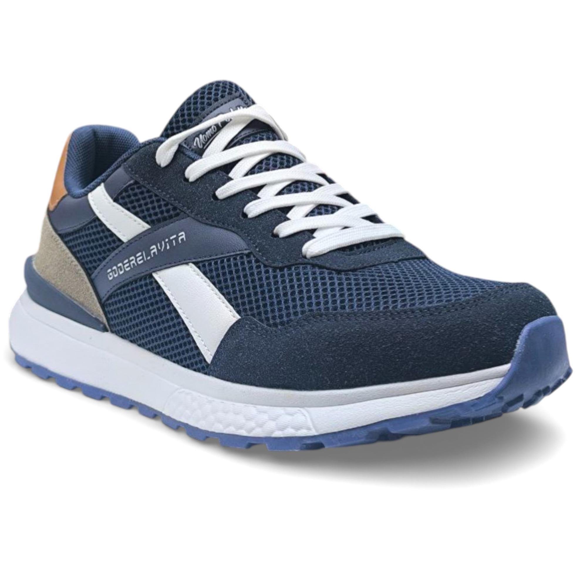 Кросівки чоловічі весняні Wollen р. 45 Синій (89265-45)