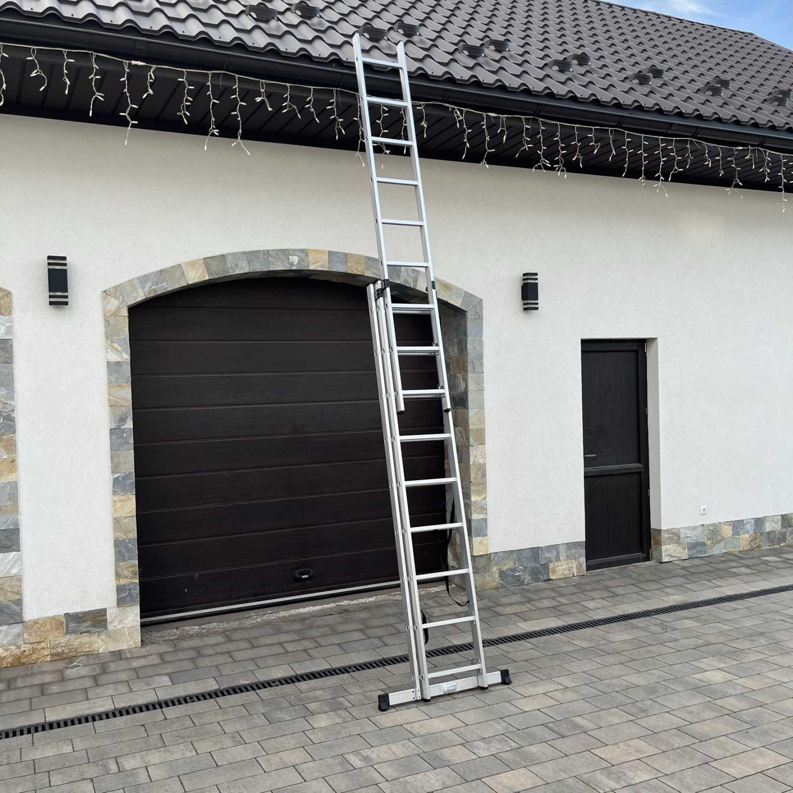 Лестница алюминиевая Higher универсальная раскладная 3х9 (10174479) - фото 6 Лестница алюминиевая Higher универсальная раскладная 3х9 (10174479) - фото 6