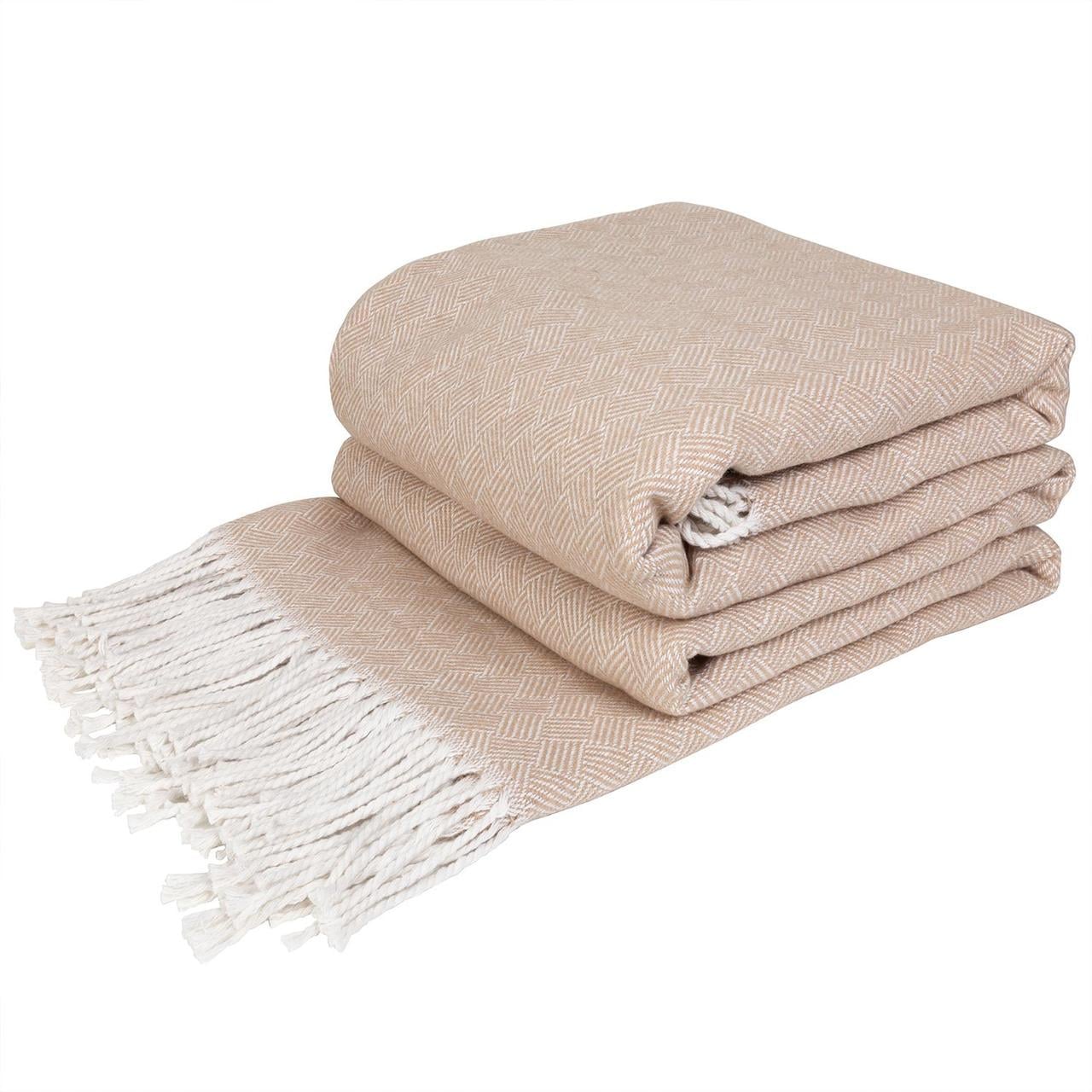 Плед хлопковый Love You Крекер 140x200 см (4437)