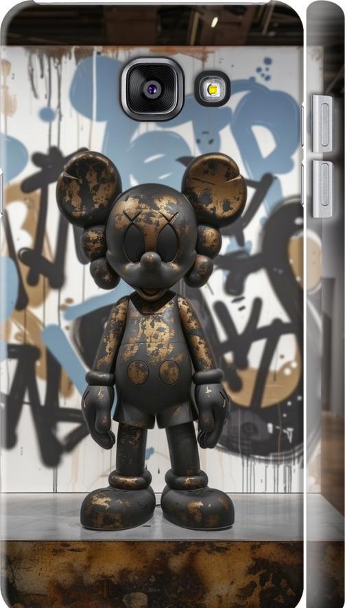 Чехол на Samsung Galaxy A5 (2016) A510F Bronze kaws v2 (6098c-158-42517)