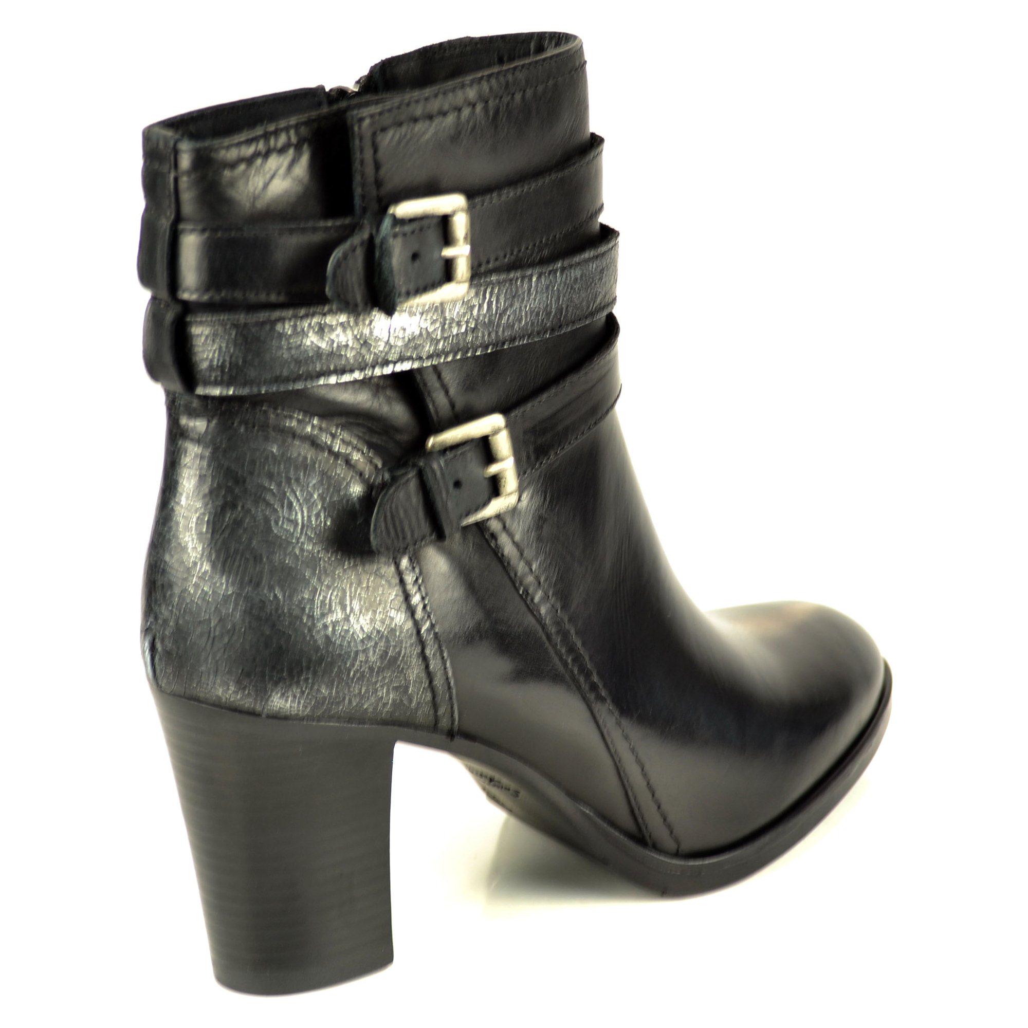 Ботинки женские Venezia р. 39 Черный/Серебряный (05852-39) - фото 3 Ботинки женские Venezia р. 39 Черный/Серебряный (05852-39) - фото 3