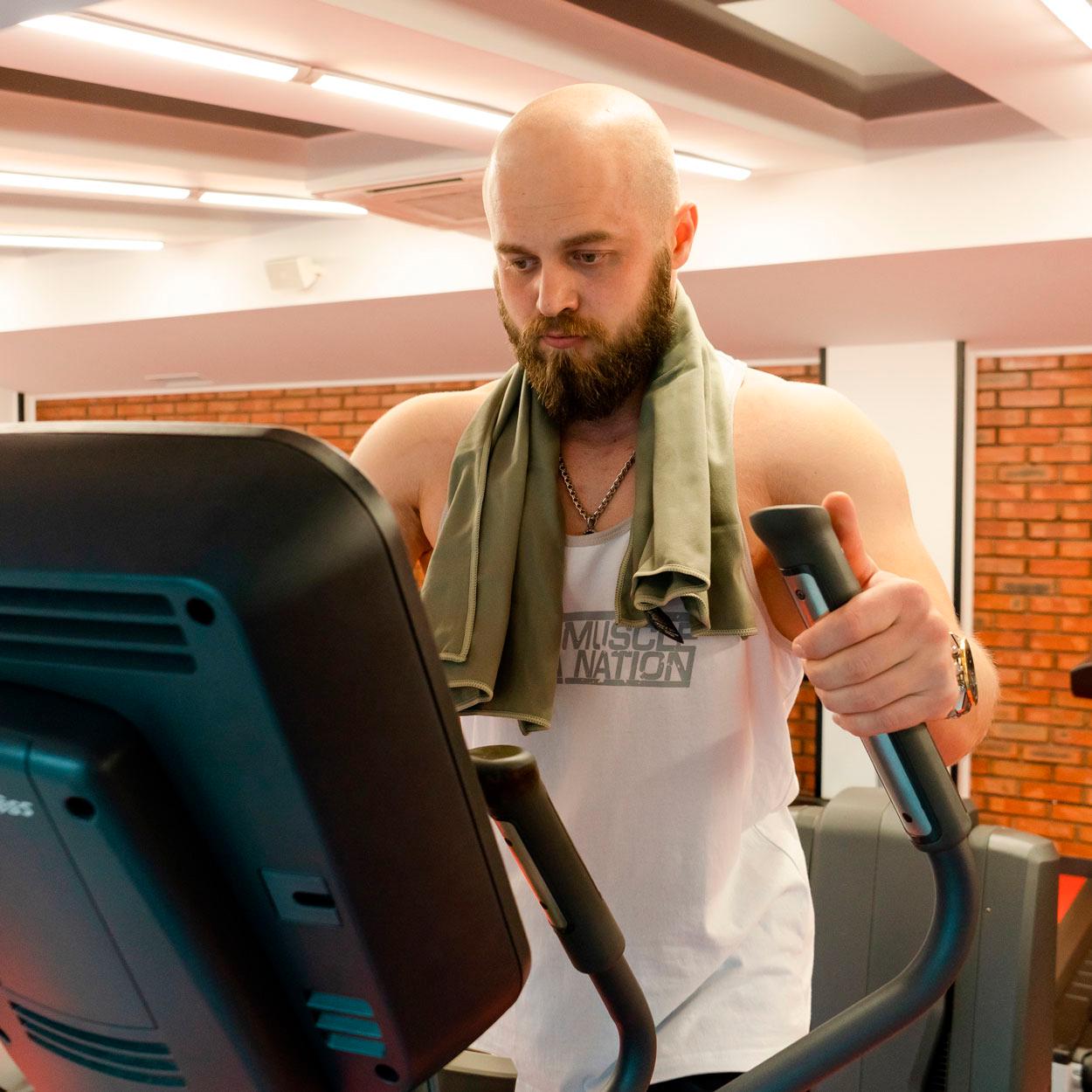 Рушник з мікрофібри спортивний з чохлом Love You 80х180 см Хакі (60159) - фото 6