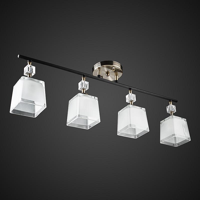 Стельова люстра Light House DL-173074 AB Бронзовий