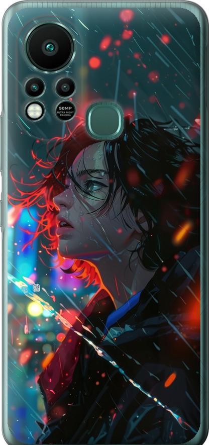 Чехол на Infinix Hot 11S Ночные огни (6096u-2757-42517)