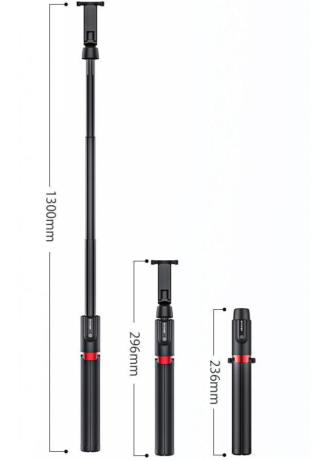 Селфи-монопод BlitzWolf BW-BS10 Plus 1300 мм Bluetooth - фото 4