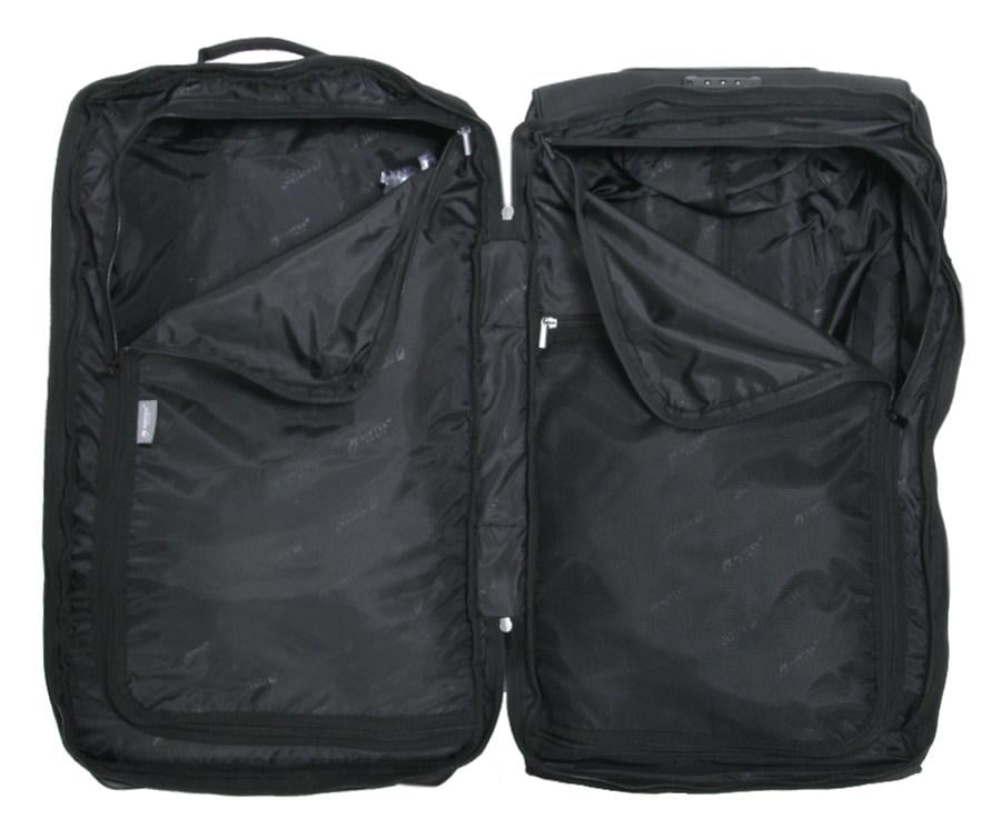 Сумка велика дорожня Airtex 827 на колесах L 98 л Чорний - фото 2 Сумка велика дорожня Airtex 827 на колесах L 98 л Чорний - фото 2