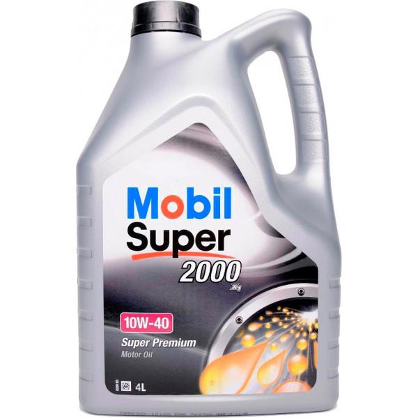 Масло Mobil Super 2000х1 10W-40 4л - фото 1