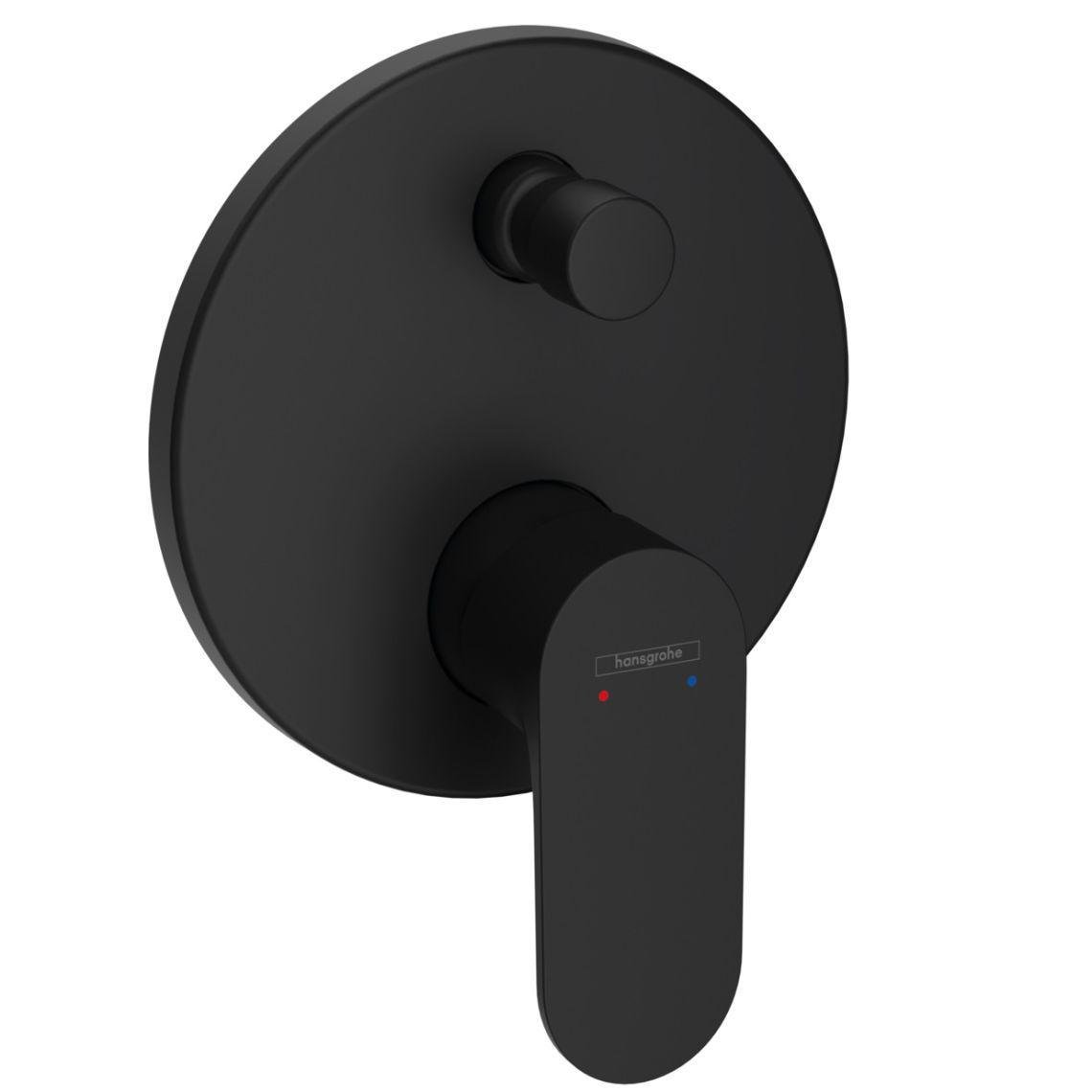 Змішувач Hansgrohe Rebris S прихованого монтажу Black Matt (72466670)