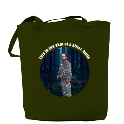 Шоппер This is The Skin of a Killer, Bella 37x41 см Хаки (15723954-23-193740)