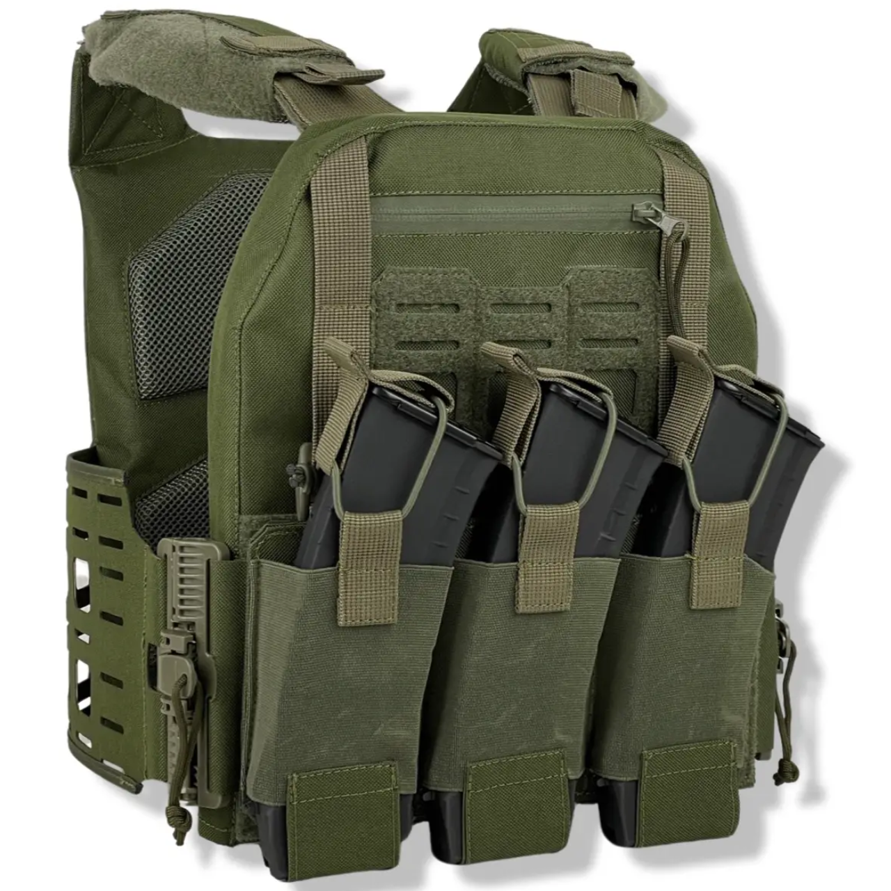 Плитоноска uaBRONIK Plate Carrier Light Оливковий PL X (11230778)