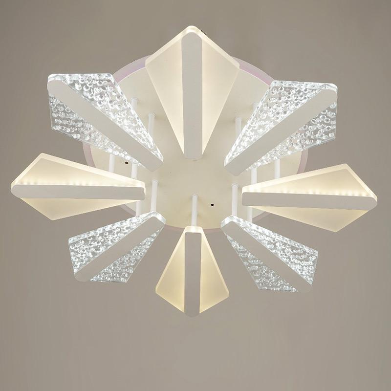 Люстра стельова LED з RGB підсвічуванням Light House SRS-16149/4+4 128W+22W Білий