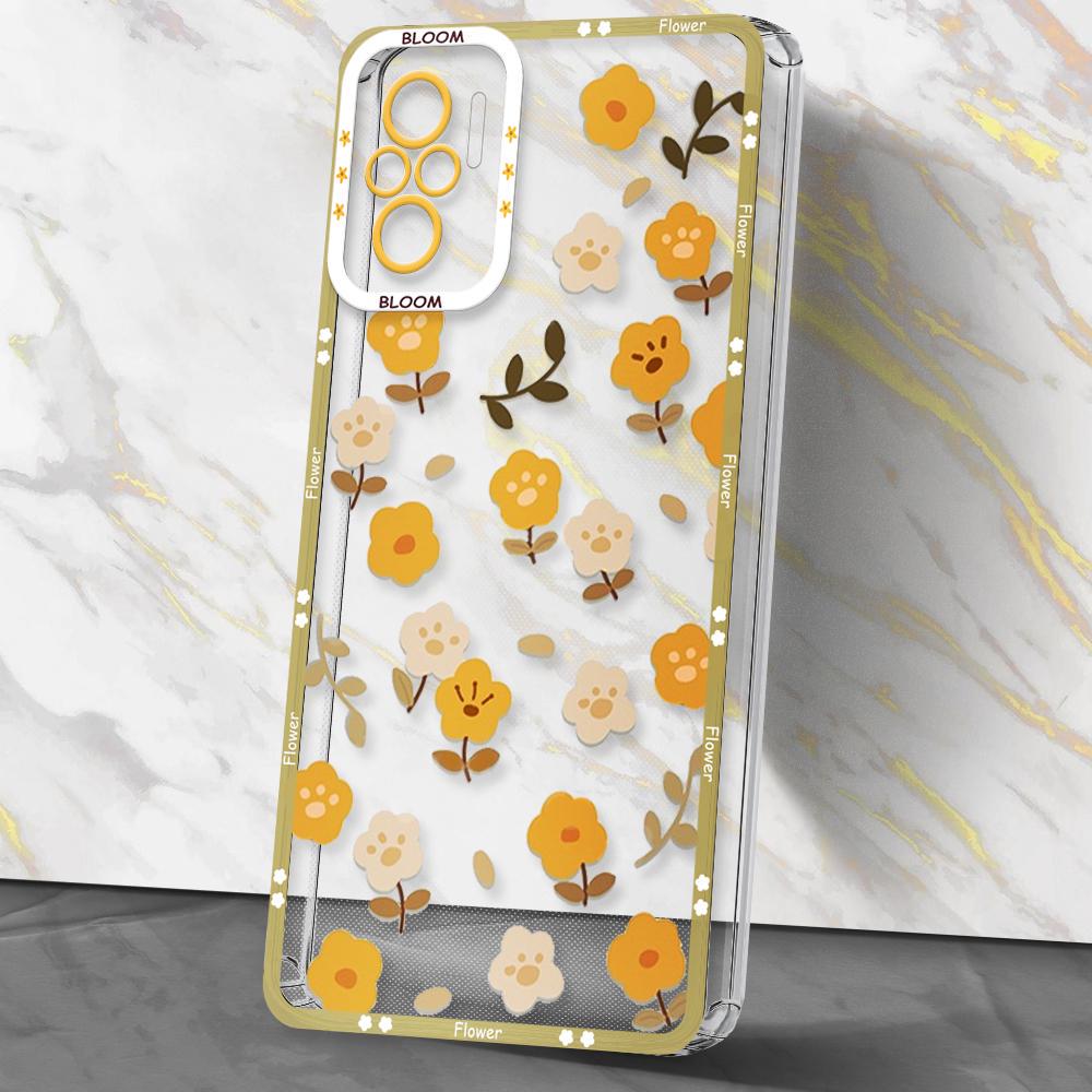 Прозрачный защитный чехол AngelEyes для Xiaomi Redmi Note 10S Bloom (30028)
