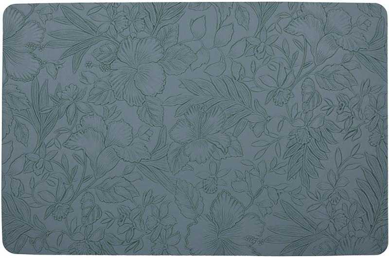 Набор сервировочных ковриков Flowery из эко-кожи 6 шт. 30х45 см Джинс