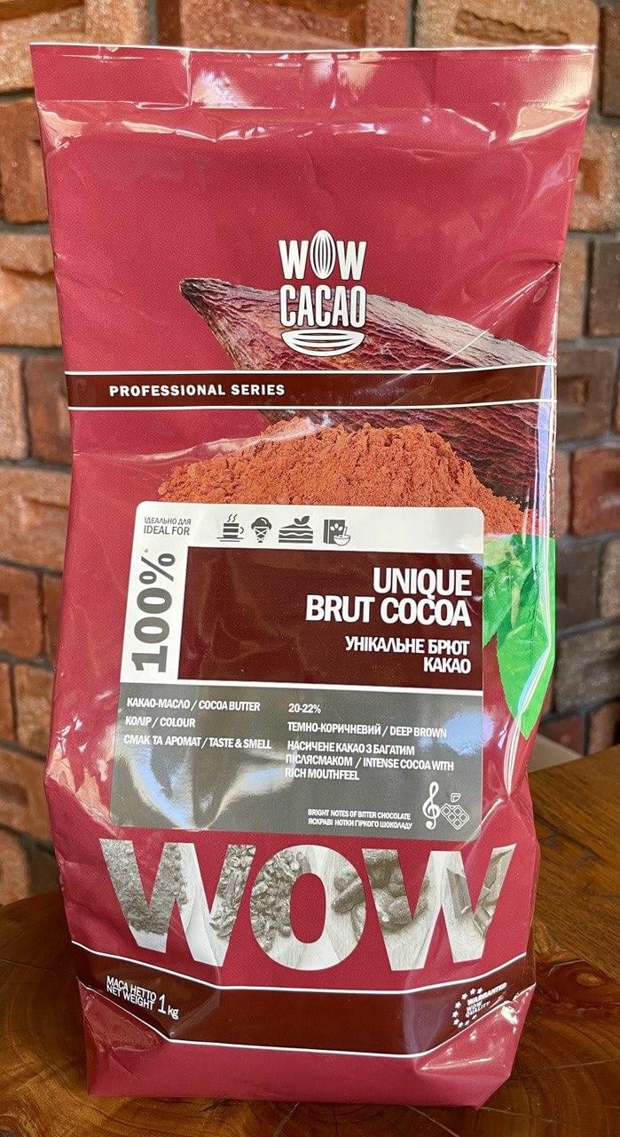 Какао порошок Unique Brut 1 кг (2183822740)