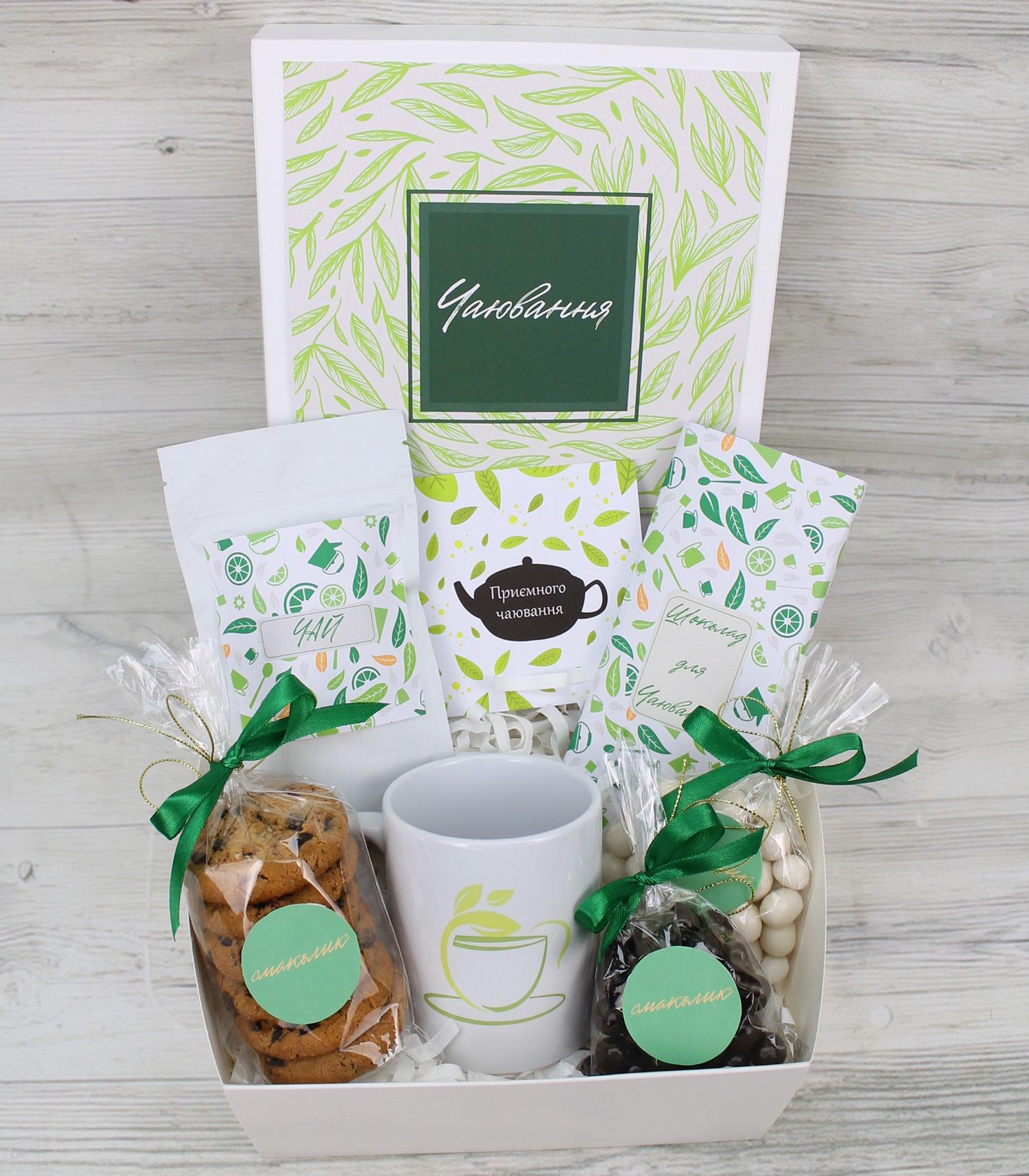 Подарочный бокс на День рождения Чаепитие (8-1367)