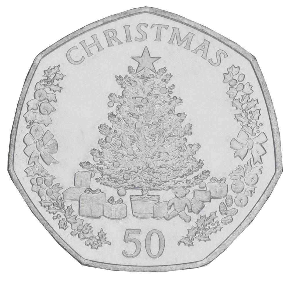 Коллекционная монета Гибралтар 50 пенсов 2016 UNC (М06719)