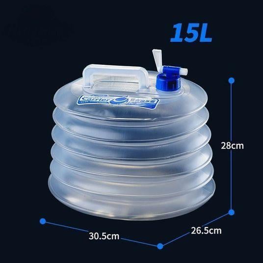 Каністра складна бутель для води Naturehike РЕ NH14S002-T 15 л (U0859667) - фото 6