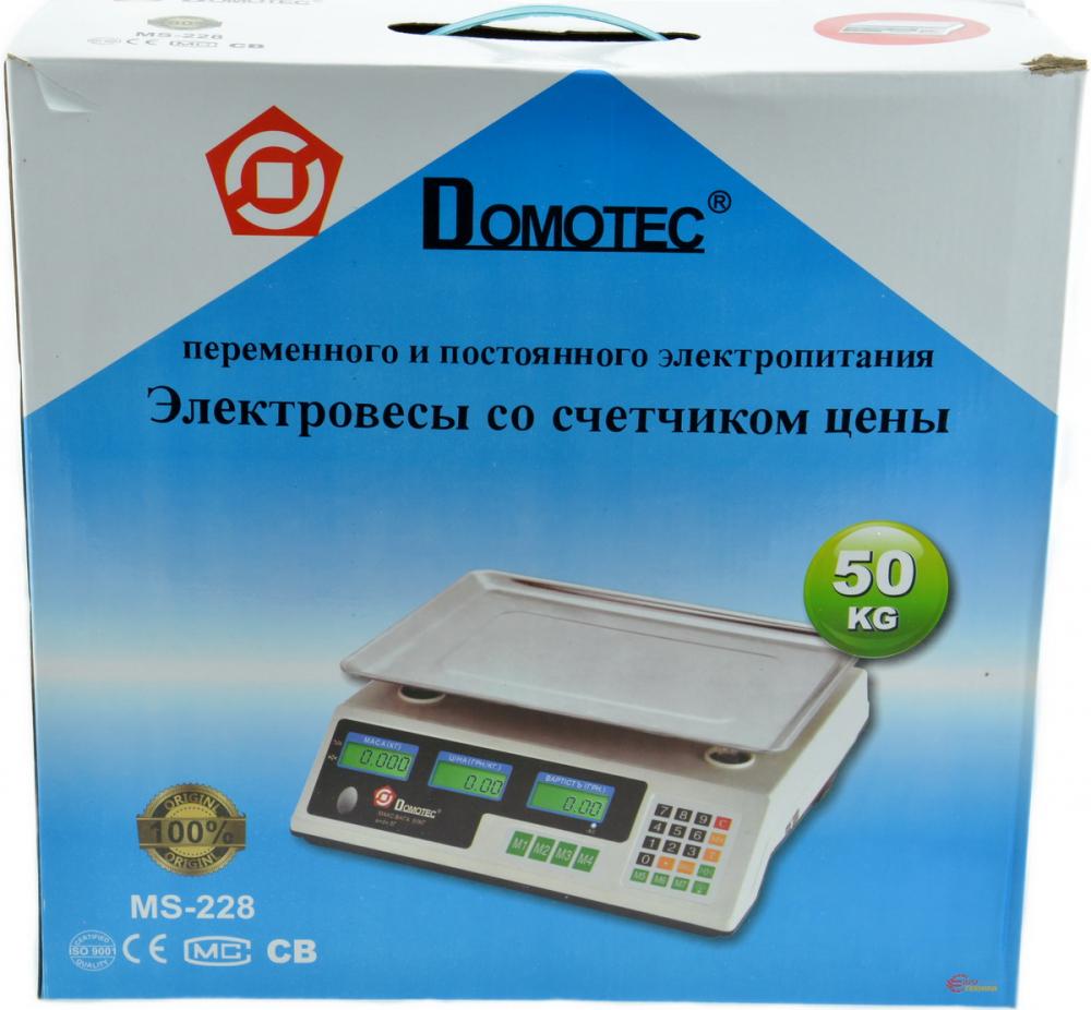 Ваги торговельні Domotec MS-228 (Ves-004) - фото 2