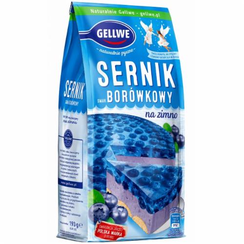 Сырная заготовка для чизкейка Gellwe Borowkowy 193 г (35974199)