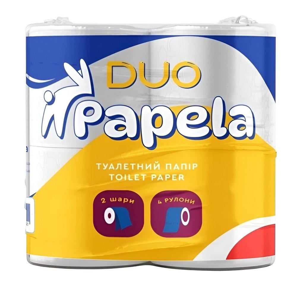 Туалетная бумага Papela 2-х слойная Duo 4 рул. (EG-300952)