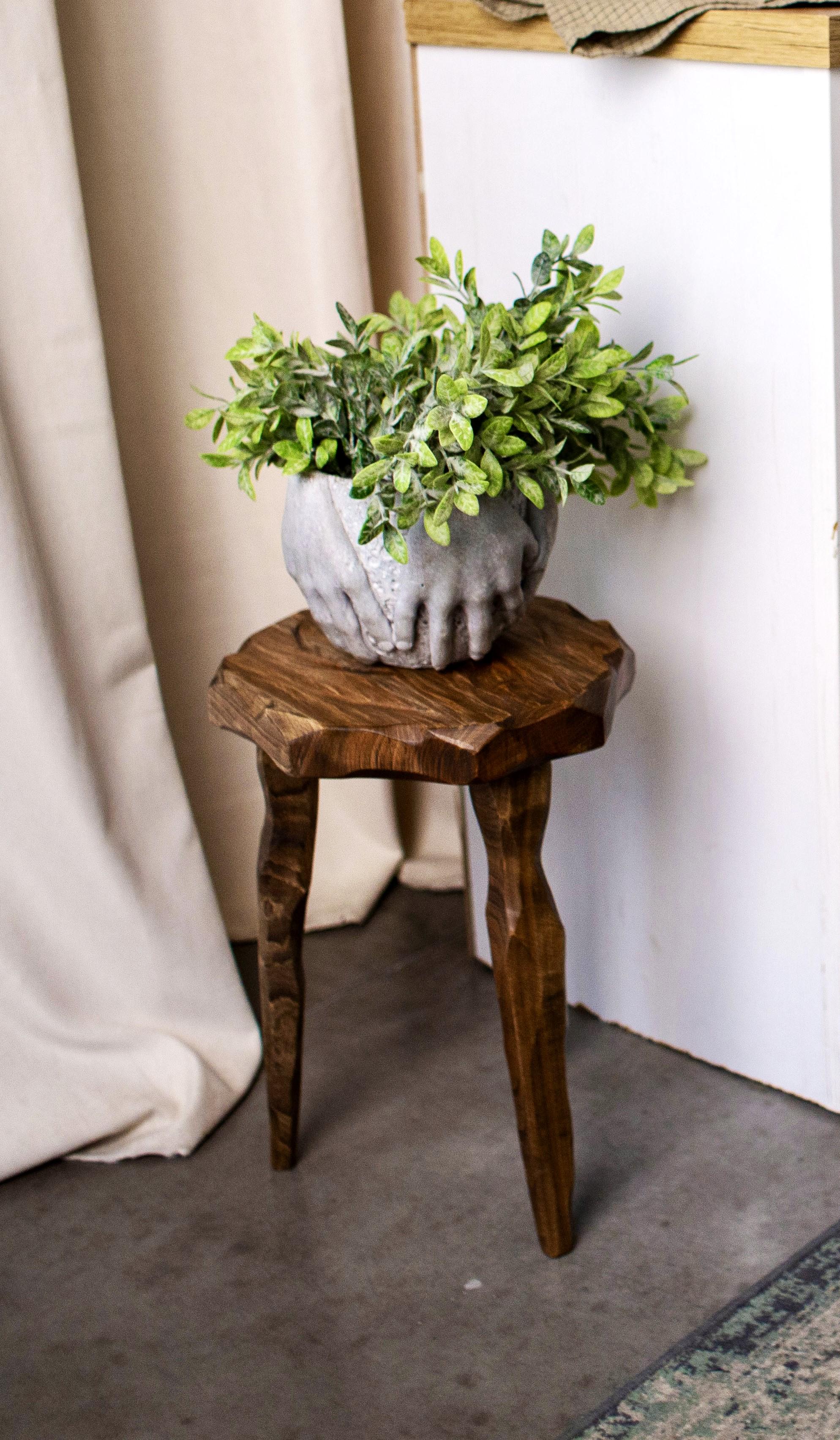 Табуретка/підставка Klenn з вишні (TB-PD-40-3)