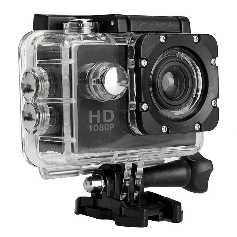 Экшн-камера Action Camera J4000 Водонепроницаемая с боксом для подводной съемки и набором креплений