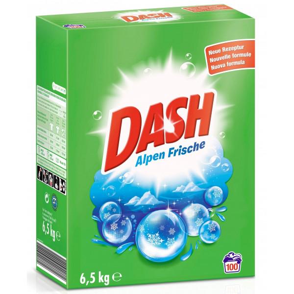 Порошок для прання Dash Alpem Frische Prosz універсальний 100 прань 6,5 кг (500291)