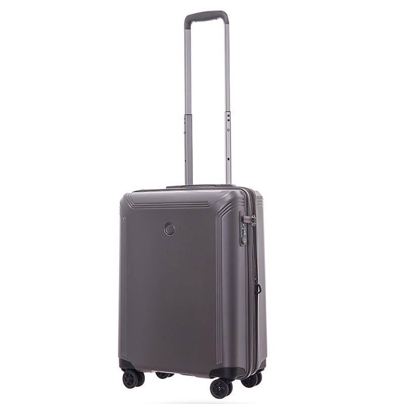 Чемодан на 4 колесах Echolac Civil S 44 л Grey (EcPC162-403-04)