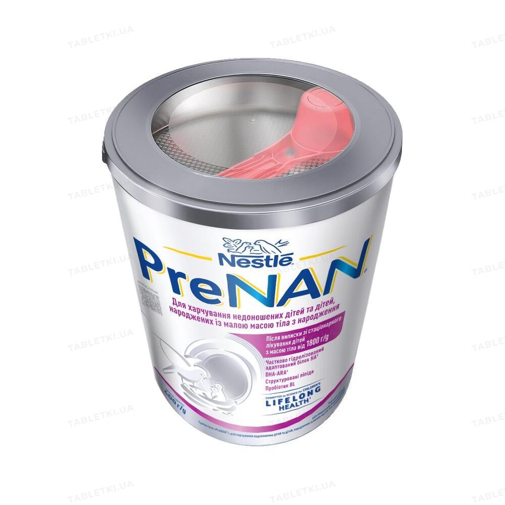 Суміш суха молочна PreNAN для недоношених дітей та дітей з малою вагою 400 г - фото 4 Суміш суха молочна PreNAN для недоношених дітей та дітей з малою вагою 400 г - фото 4