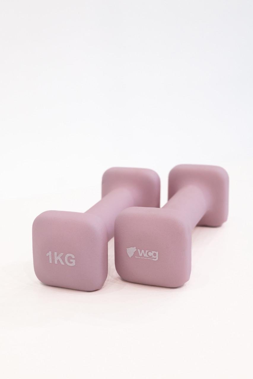 Гантелі для фітнесу WCG Cube 2 шт. 1 кг (W-CUBE1) - фото 2 Гантелі для фітнесу WCG Cube 2 шт. 1 кг (W-CUBE1) - фото 2