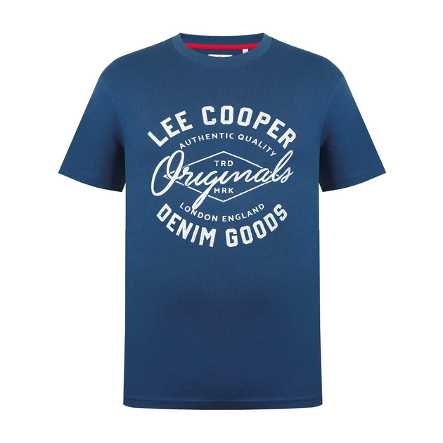 Футболка мужская Lee Cooper M Синий (TS0004M045)