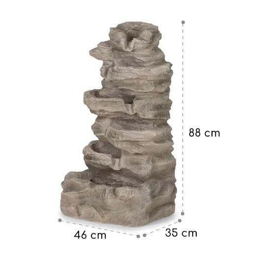 Фонтан Blumfeldt Stonehenge XL декоративний з іонним акумулятором 7,4 Вт (10040349) - фото 2