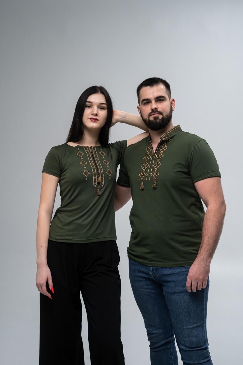 Футболки парные тканевые M